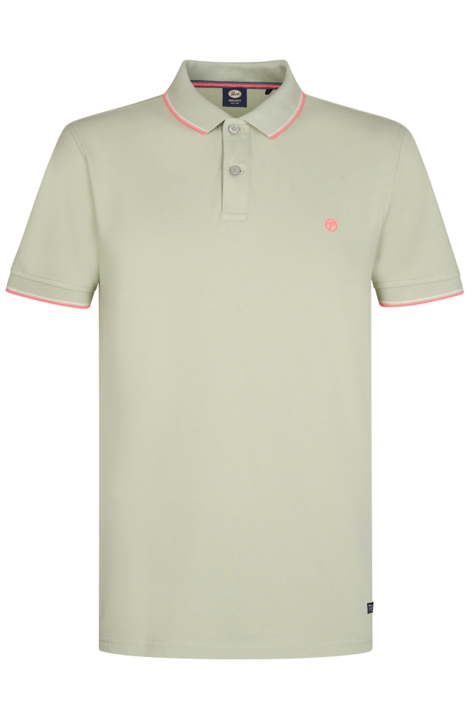 KLASSIEKE POLO WAVE M ROS POL003 6173 DESERT SAGE